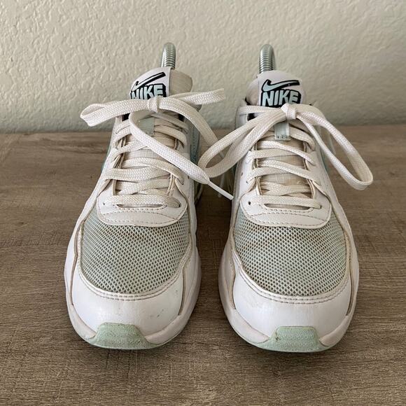 Nike Air Max Kids Youth Girls White Excee Power Up Athletic Sneakers Shoes 5Y - Picture 7 of 9